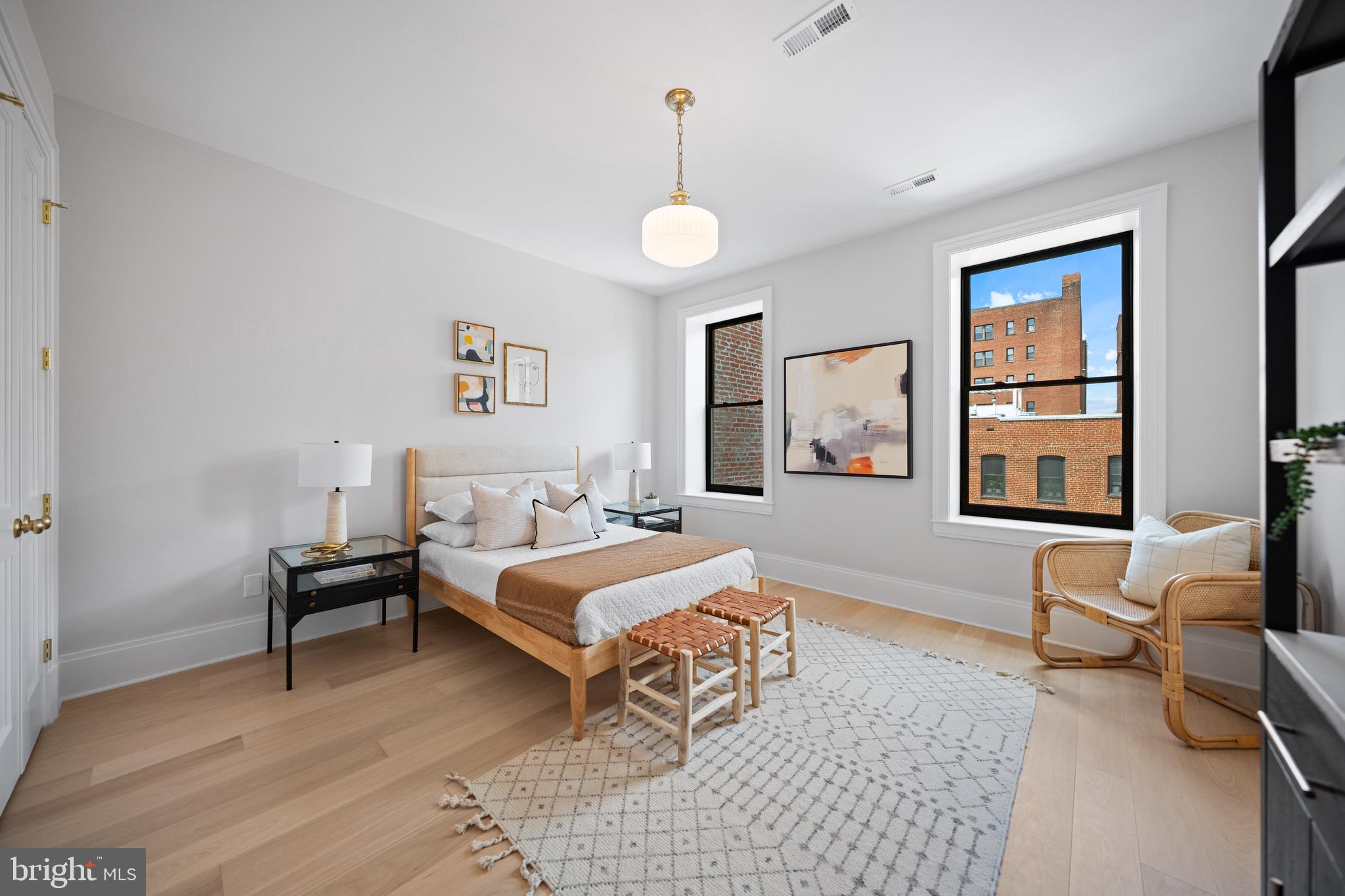 1834 16th Street Northwest Washington, DC 20009 - Photo 25 of 52 A third bedroom, also with fantastic light