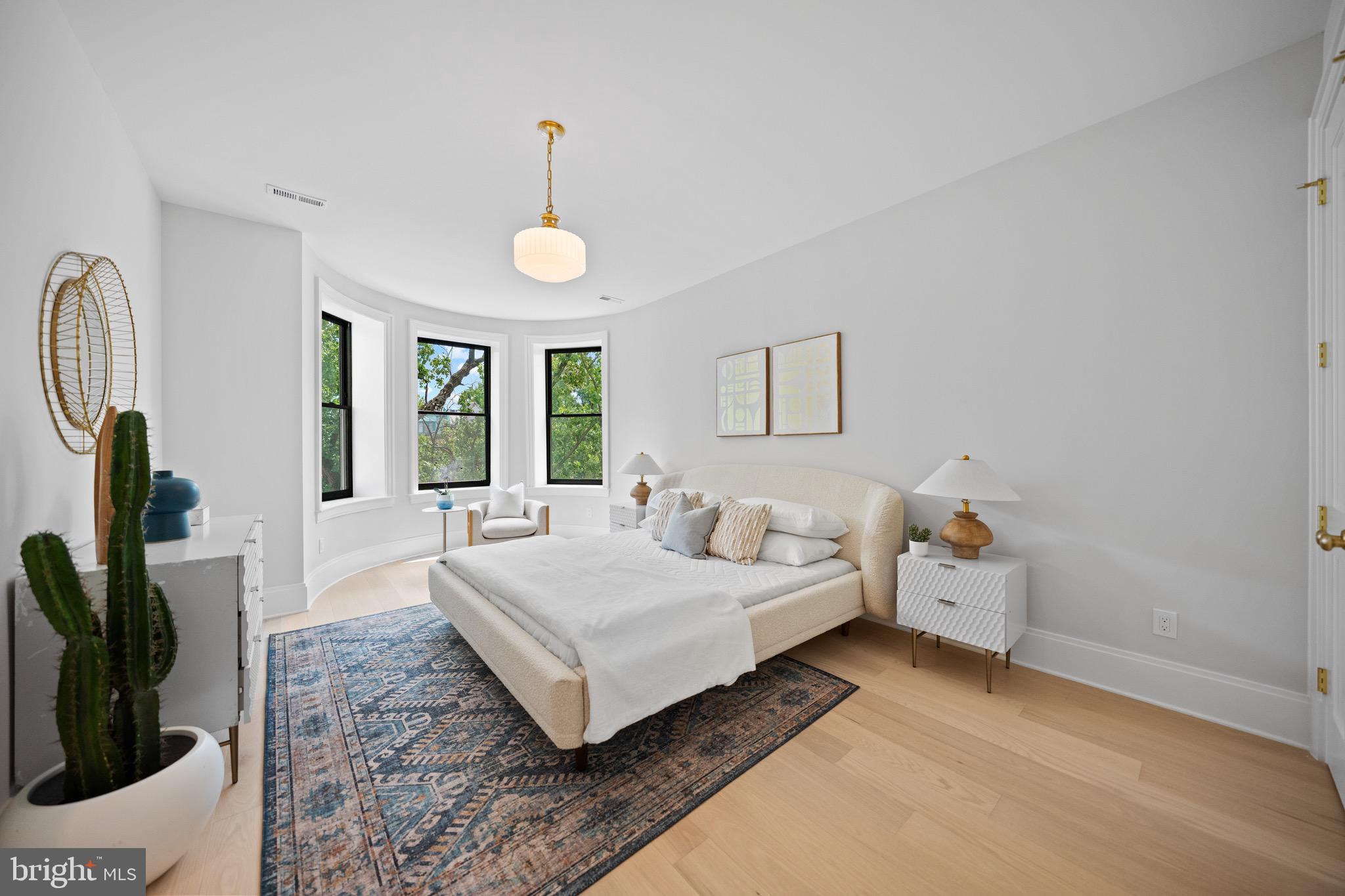 1834 16th Street Northwest Washington, DC 20009 - Photo 30 of 52 The fourth bedroom, just as gorgeous as the first