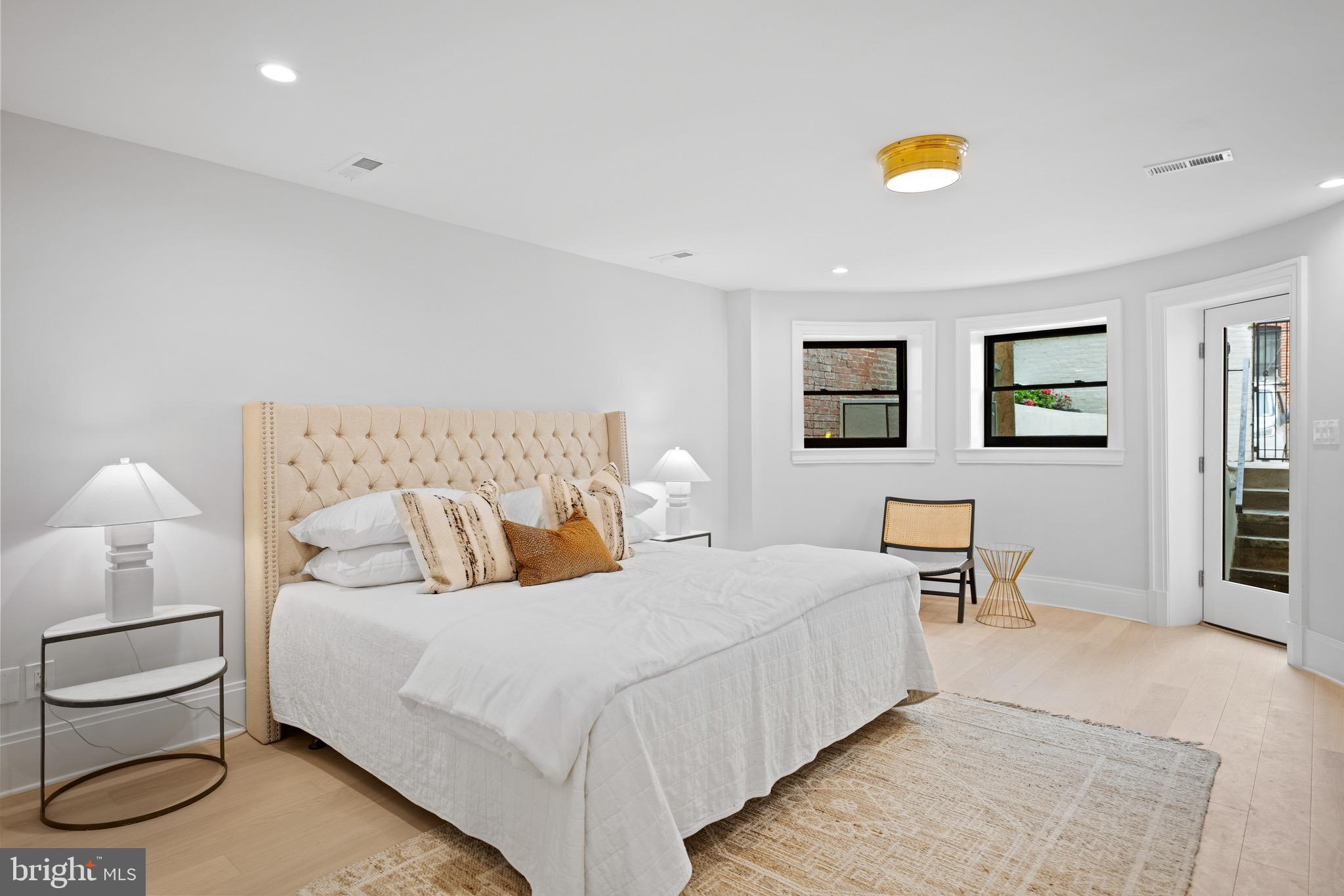 1834 16th Street Northwest Washington, DC 20009 - Photo 47 of 52 Bedroom has access to the patio too