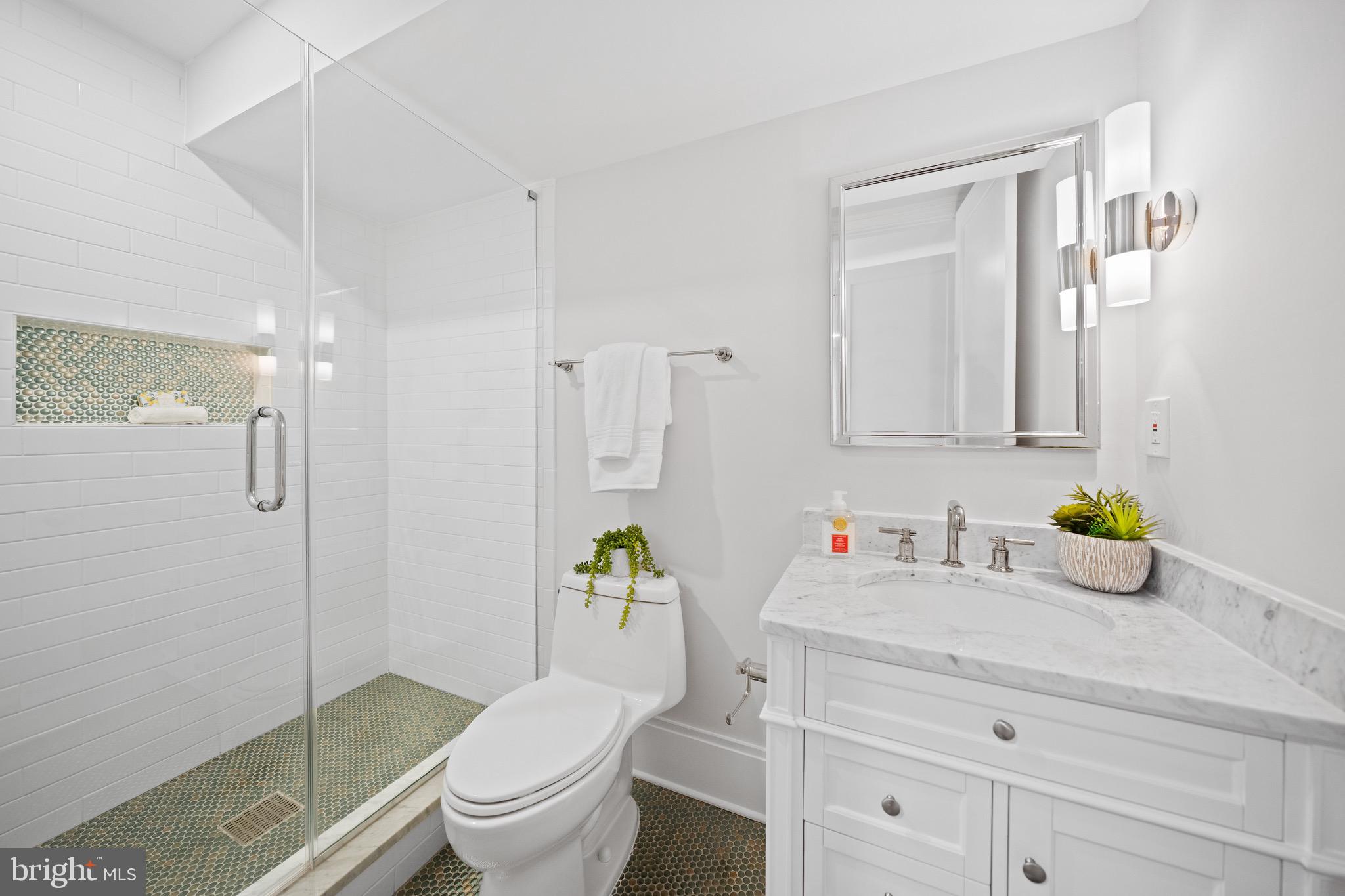 1834 16th Street Northwest Washington, DC 20009 - Photo 49 of 52 Fifth bathroom, no detail overlooked