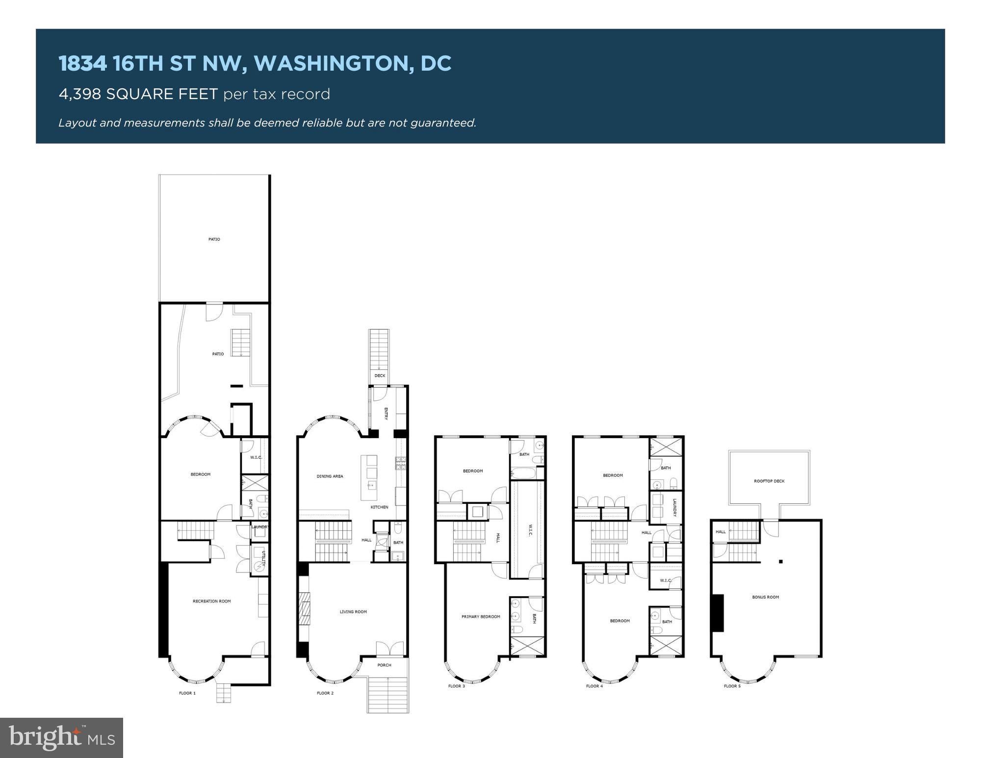 1834 16th Street Northwest Washington, DC 20009 - Photo 52 of 52