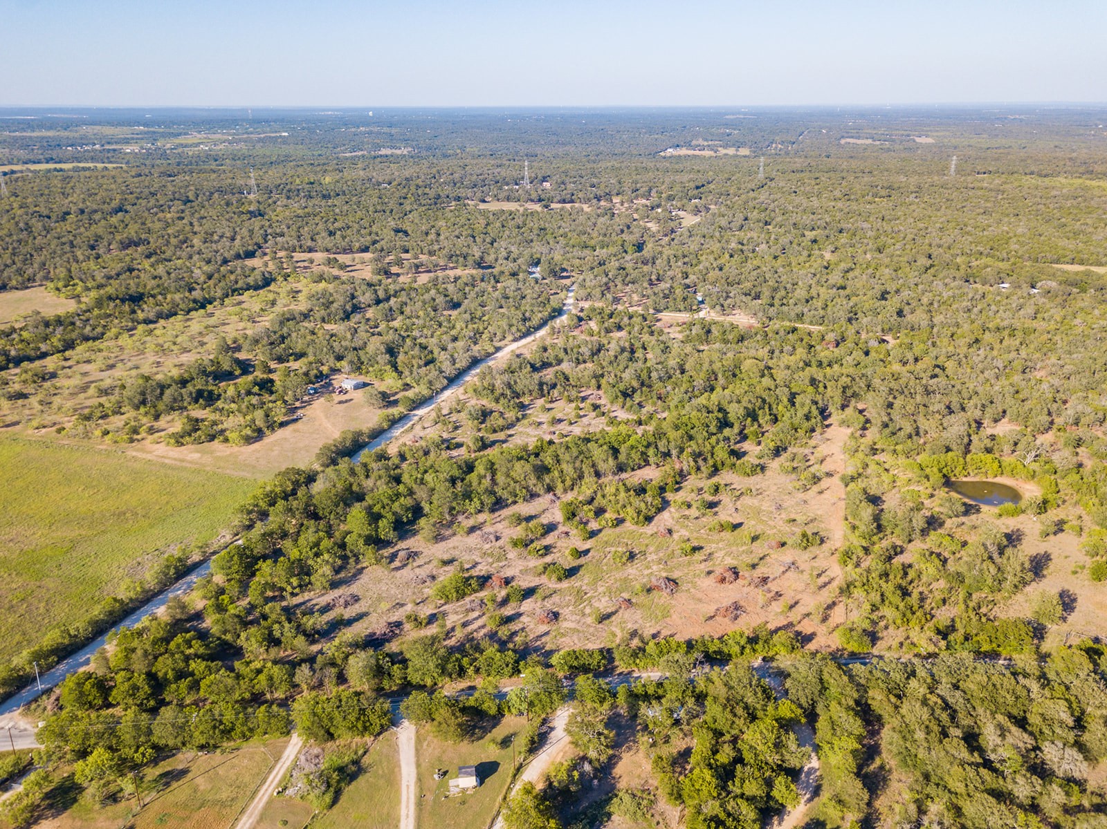 0 Hidden Oak Road Dale, TX 78616 - Photo 4 of 4 a view of city and ocean