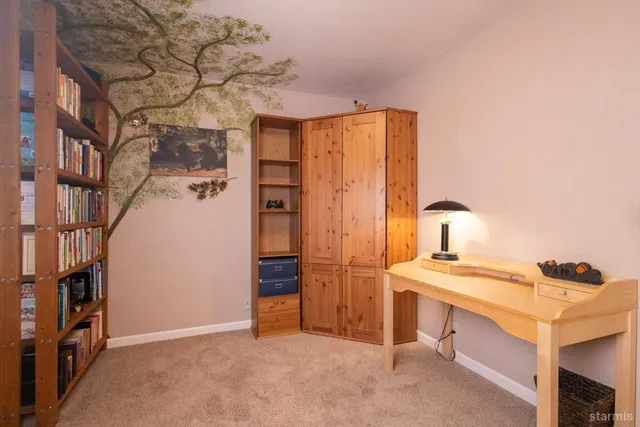 a backyard of a house