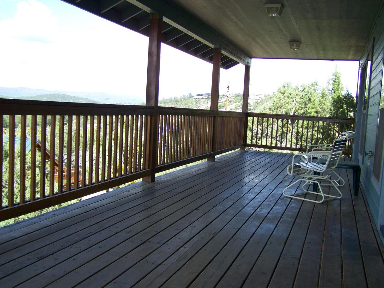312 East Ridge Lane Payson, AZ 85541 - Photo 8 of 10 Large Porch w/Huge Mtn/City Views!