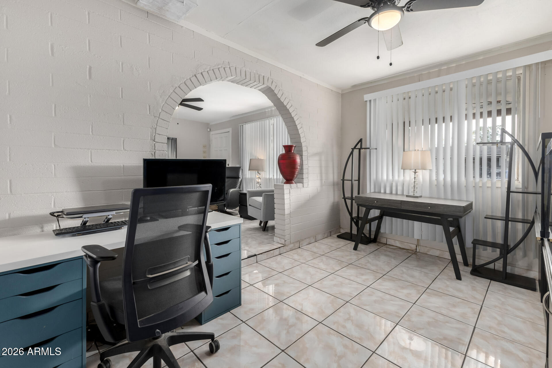 4032 West Nancy Lane Phoenix, AZ 85041 - Photo 11 of 29 a view of a workspace with furniture