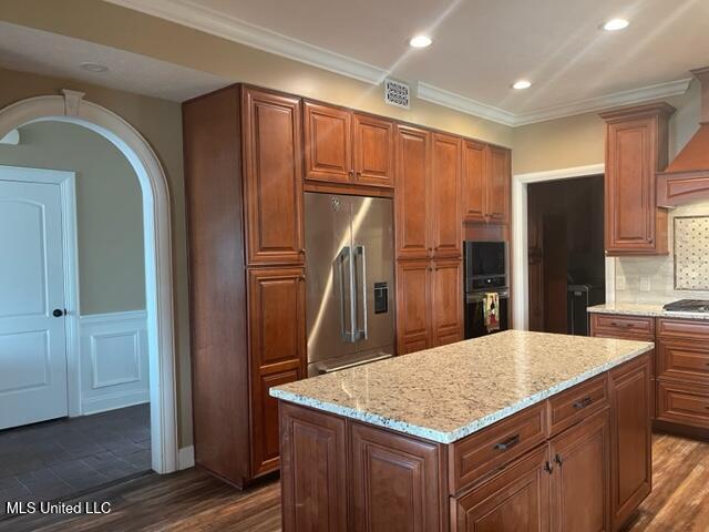 719 Forest Point Drive Brandon, MS 39047 - Photo 12 of 16 11Kitchen Refridgerator View