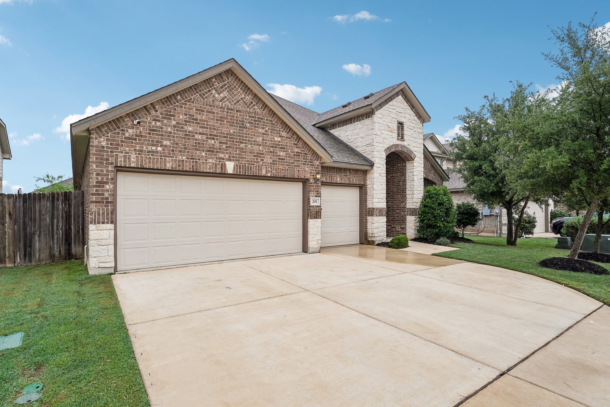 Welcome home to this immaculate, single-story 2019 build situated on a 0.165-acre lot in the highly sought-after Morningstar community. The rare 3-car garage provides exceptional convenience and valuable extra storage space—a standout feature for this price point.