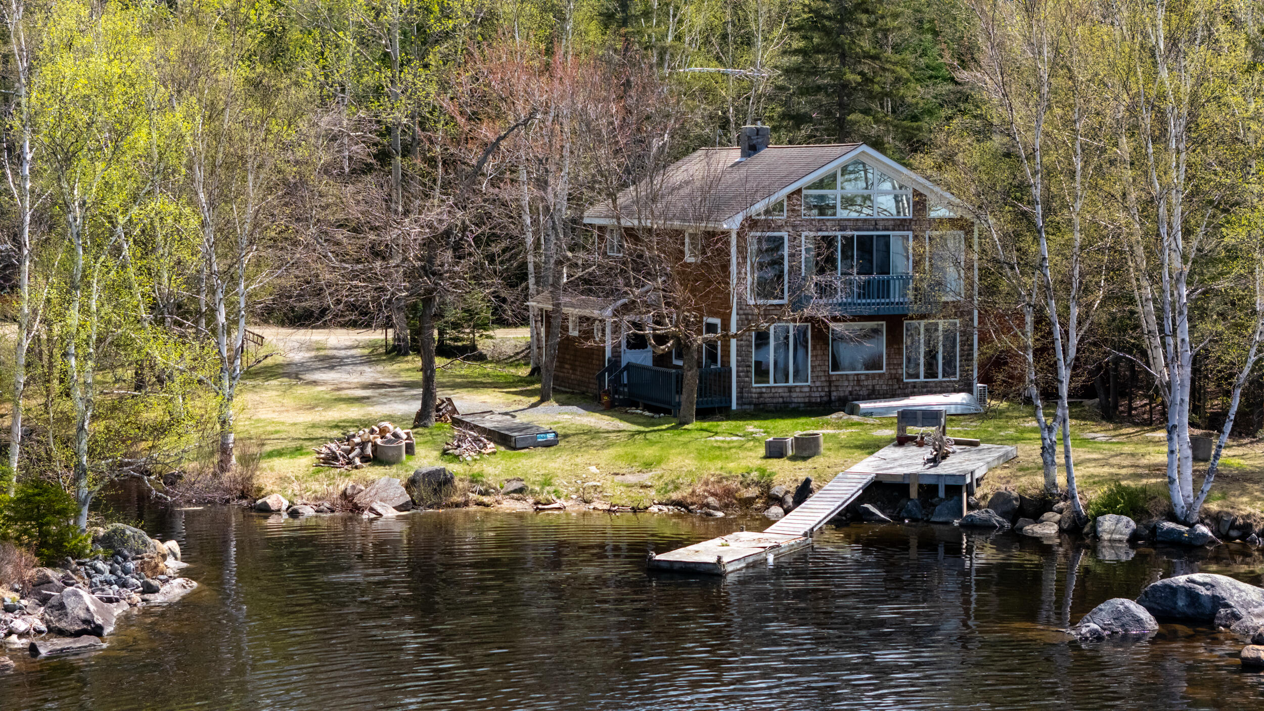 641 Bald Mountain Road Oquossoc, ME 04964 - Photo 7 of 28 DJI_20250515121627_0684_D