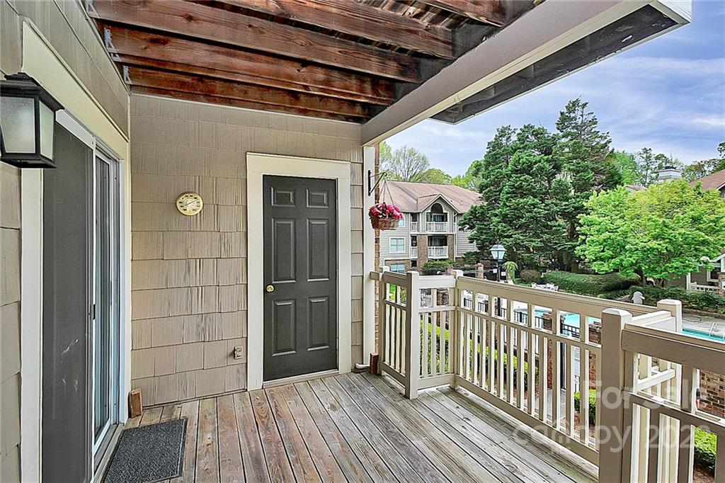 5003 Sharon Road, Unit N Charlotte, NC 28210 - Photo 10 of 11 a view of a porch