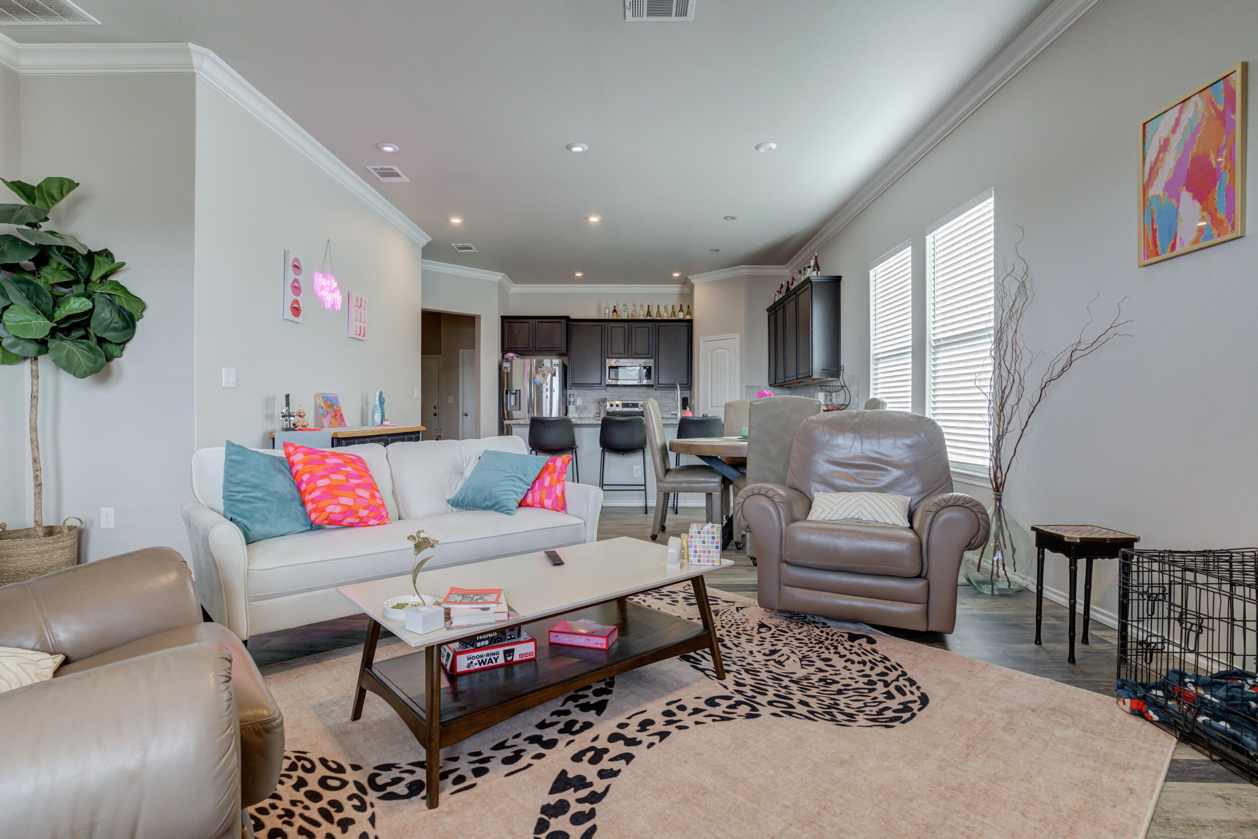 6818 40th Street Lubbock, TX 79407 - Photo 16 of 43 a living room with furniture and a couch