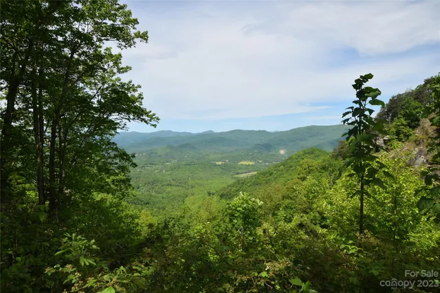 a view of lake with green space