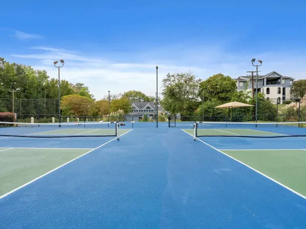 a view of a tennis court