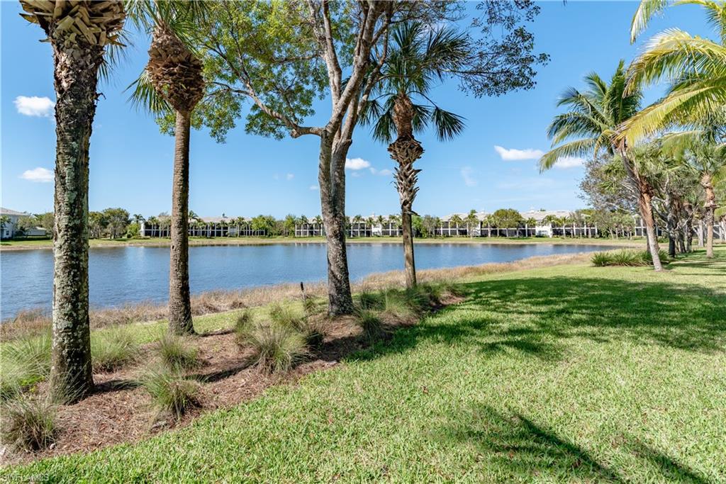 9271 Museo Circle, Unit 102 Naples, FL 34114 - Photo 22 of 35 a lake view with palm trees
