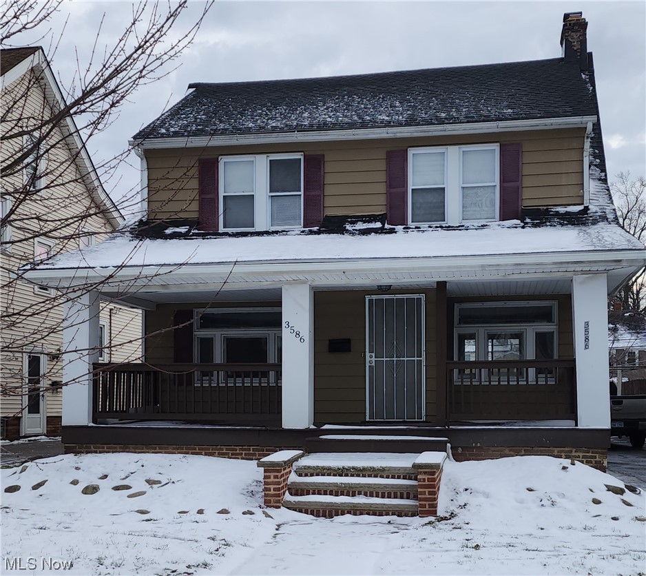 3586 Cedarbrook Road Cleveland, OH 44118 - Photo 1 of 30 View of front of house with a porch