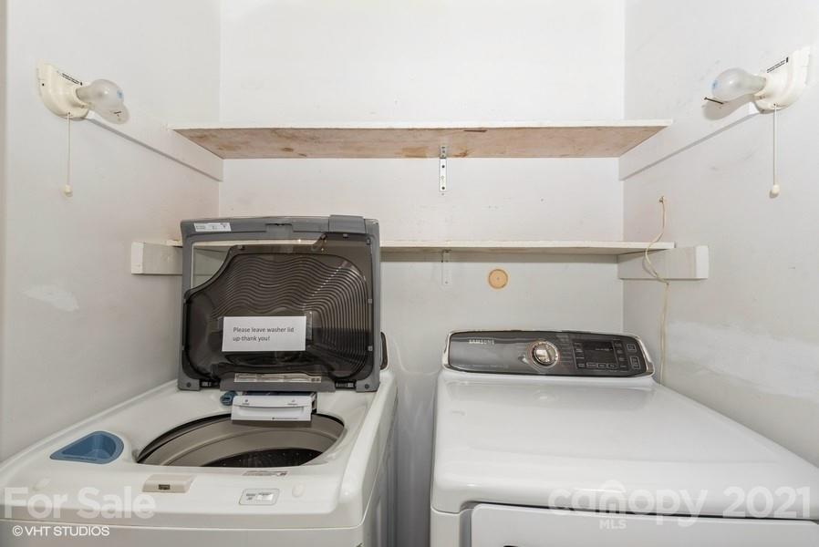 2564 Stroupe Road Clover, SC 29710 - Photo 17 of 29 a utility room with two washing machine
