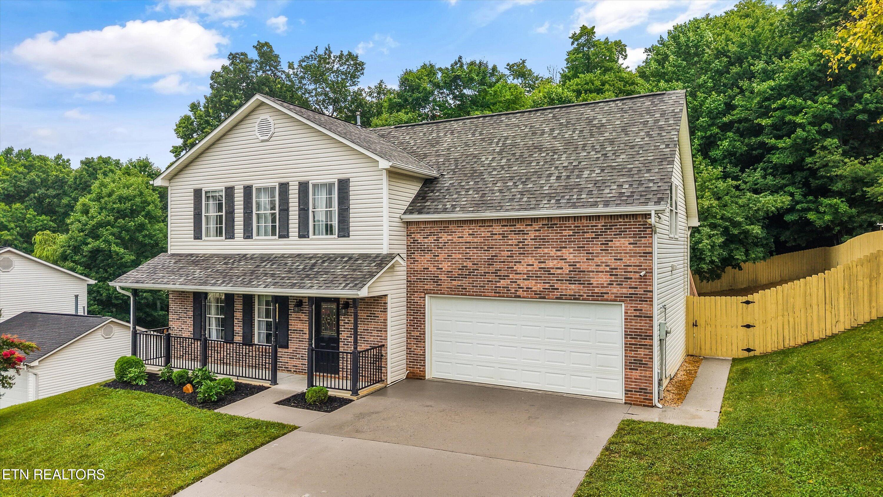 8300 Foxworth Trail Powell, TN 37849 - Photo 2 of 43 8300 Foxworth Front Corner View