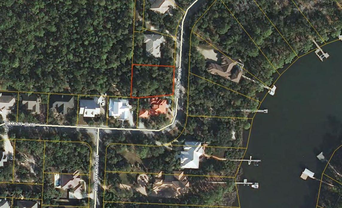 Lot 18 Botany Bayou Santa Rosa Beach, FL 32459 - Photo 2 of 4 Aerial View of Lot 18 Botany Bayou