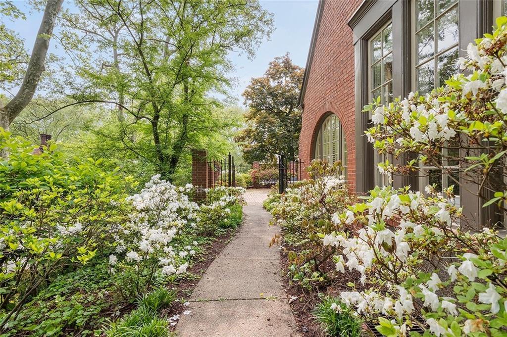1342 Inverness Avenue Pittsburgh, PA 15217 - Photo 37 of 40 a entryway view with flower garden