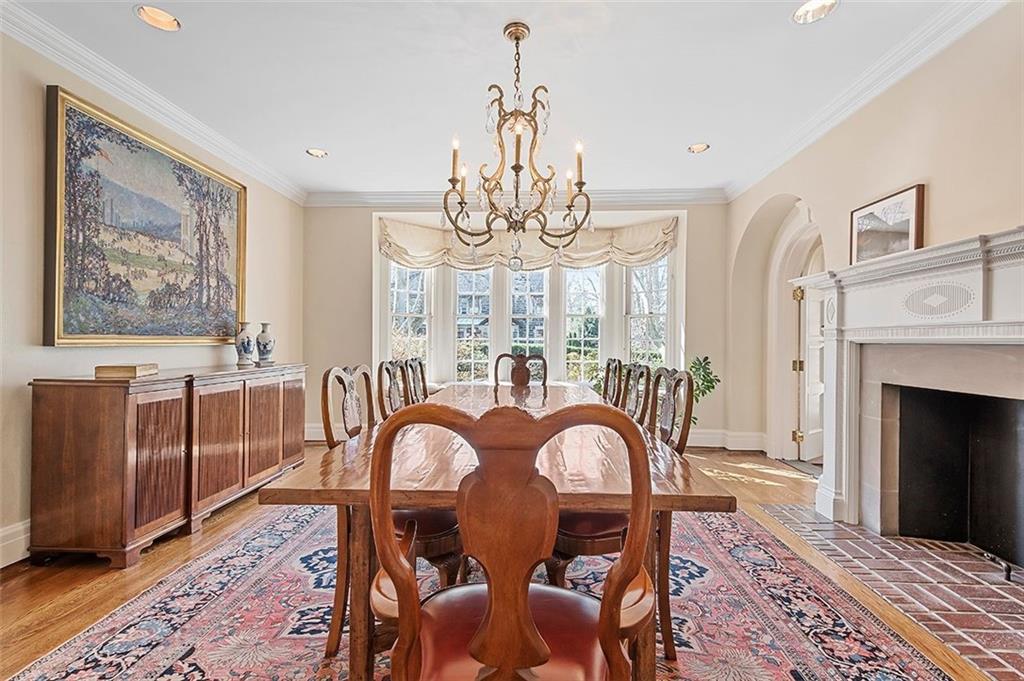1342 Inverness Avenue Pittsburgh, PA 15217 - Photo 8 of 40 a view of a dining room with furniture window and wooden floor
