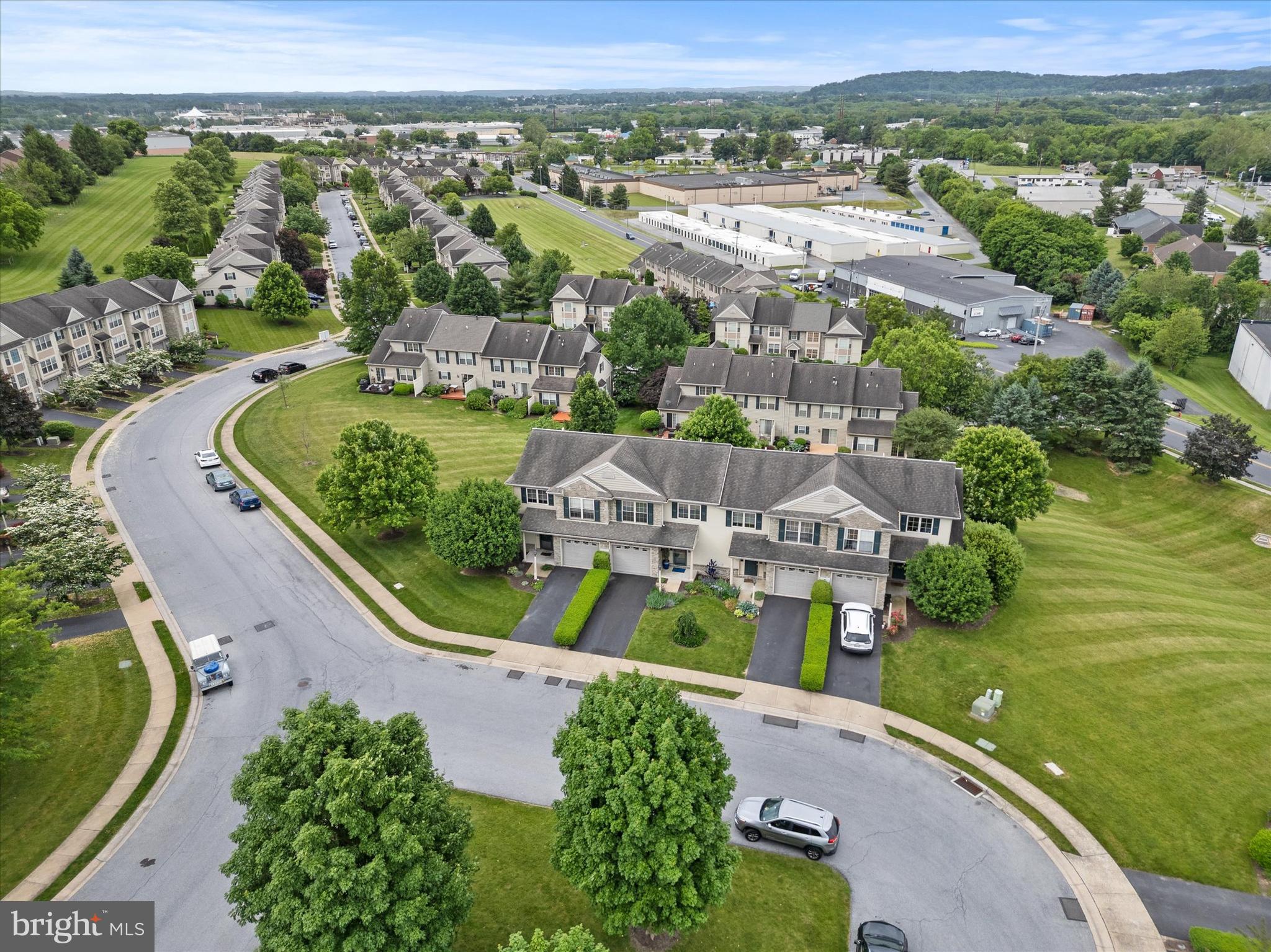 728 Skywalk Lane Lancaster, PA 17601 - Photo 2 of 39 an aerial view of a house with a garden