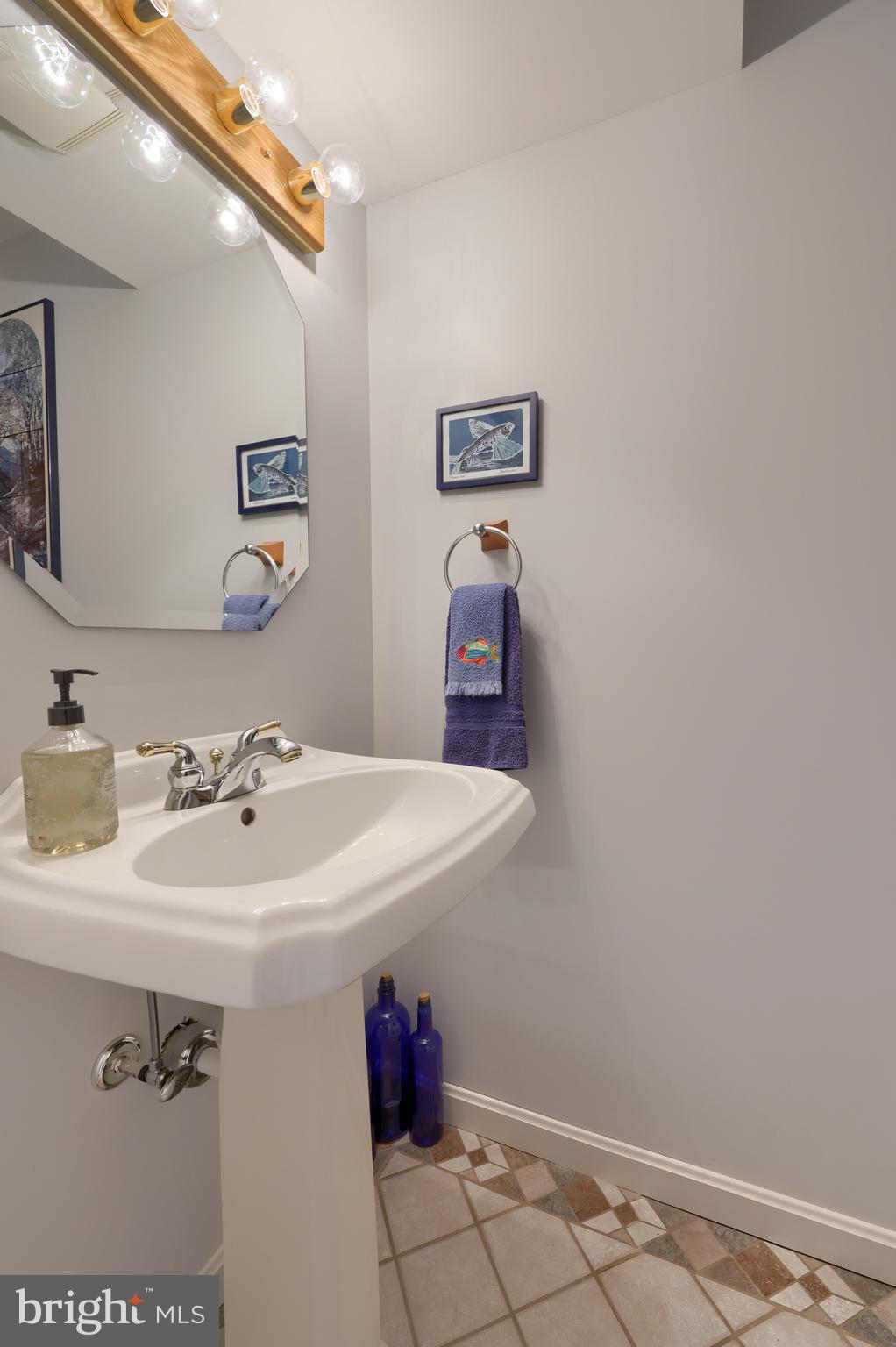 728 Skywalk Lane Lancaster, PA 17601 - Photo 21 of 39 a bathroom with a sink and a mirror