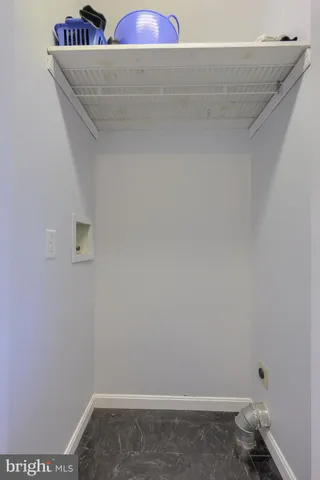 a view of a storage & utility room