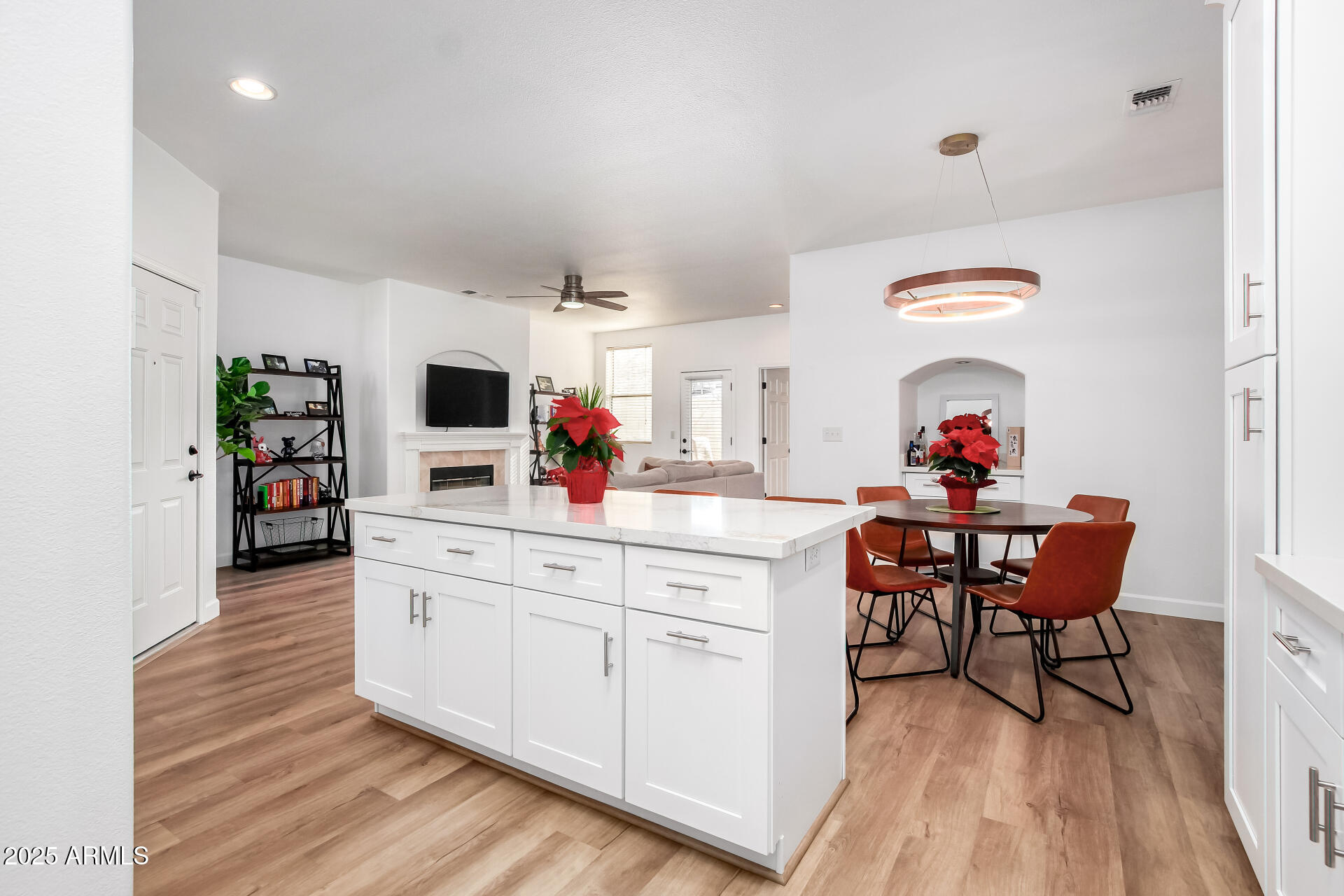 3221 North 37th Street, Unit 4 Phoenix, AZ 85018 - Photo 14 of 40 a kitchen with a sink cabinets and wooden floor