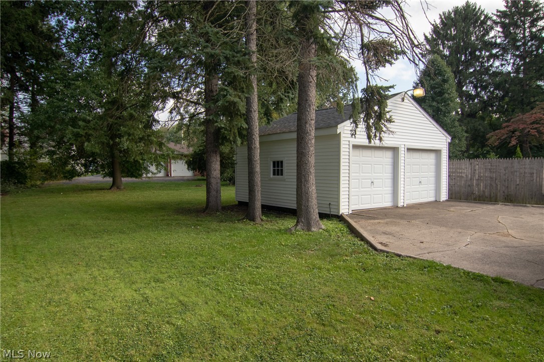 41 Canton Road Akron, OH 44312 - Photo 17 of 18 Nice back yard and 2 car garage.
