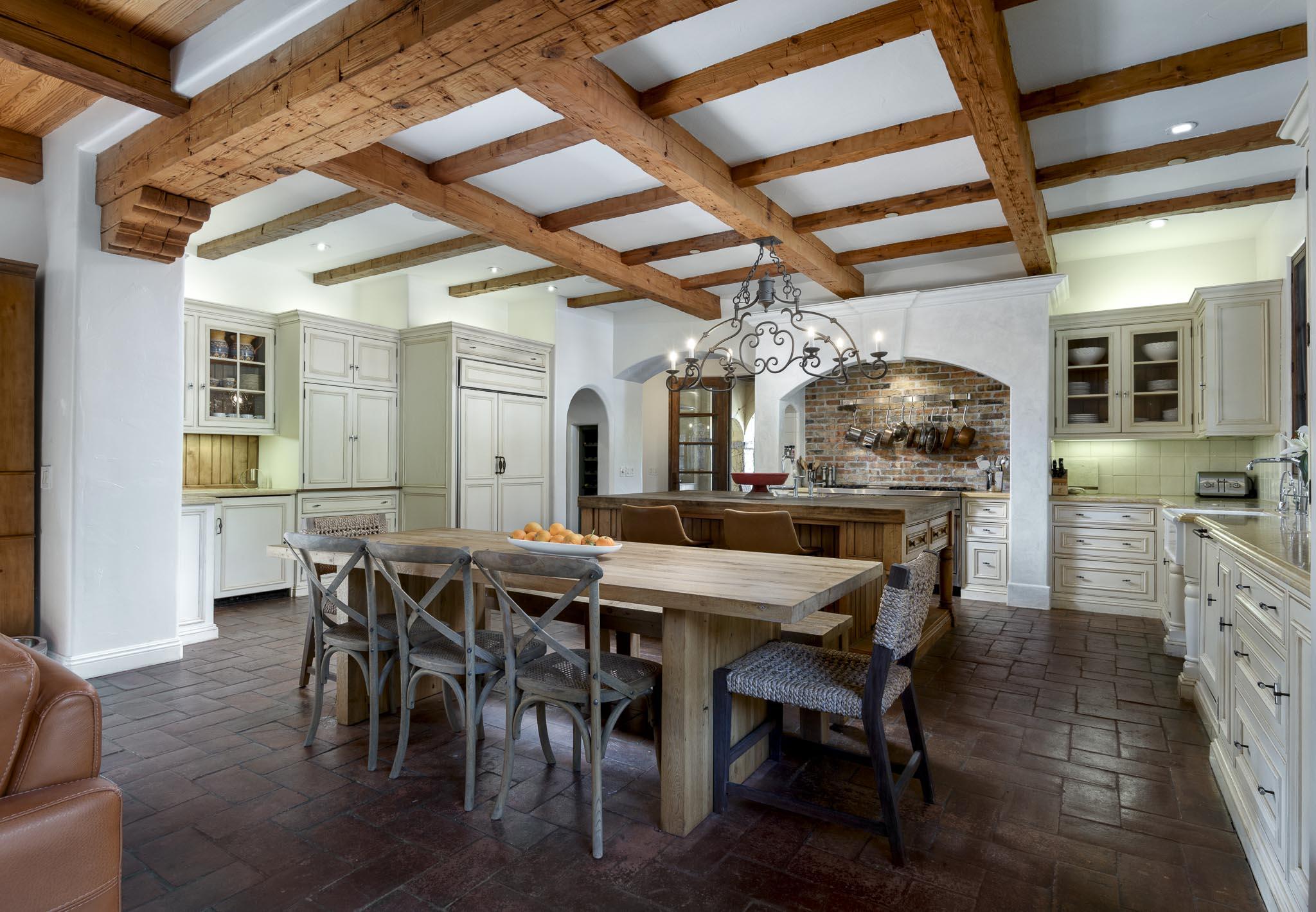 2222 East Valley Road Montecito, CA 93108 - Photo 10 of 30 a view of a dining room with furniture and wooden floor