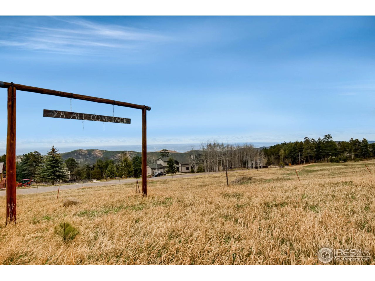 8537 Doubleheader Ranch Road Morrison, CO 80465 - Photo 40 of 40 a view of an outdoor space and backyard