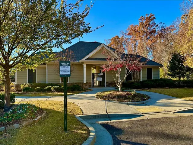 a sign on the side of a road