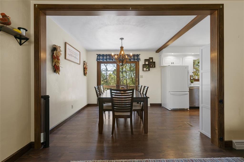 170 Ralston Road Sarver, PA 16055 - Photo 11 of 28 a dining room with furniture window and wooden floor