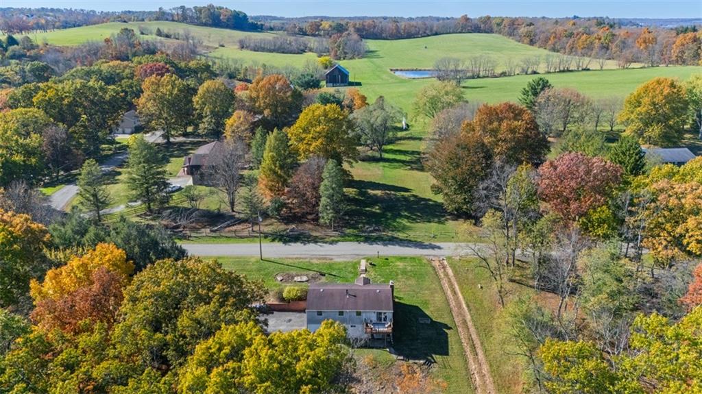 170 Ralston Road Sarver, PA 16055 - Photo 26 of 28 an aerial view of a house with a lake view