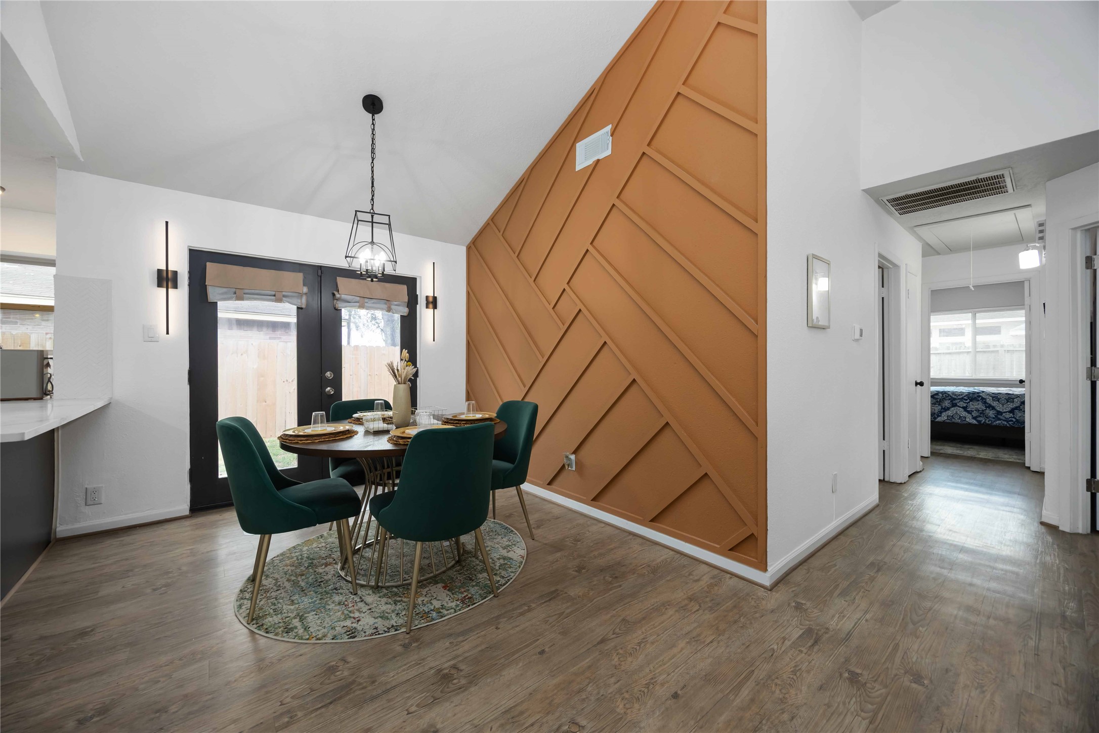 4811 Tealgate Drive Spring, TX 77373 - Photo 8 of 25 a living room with furniture and a wooden floor