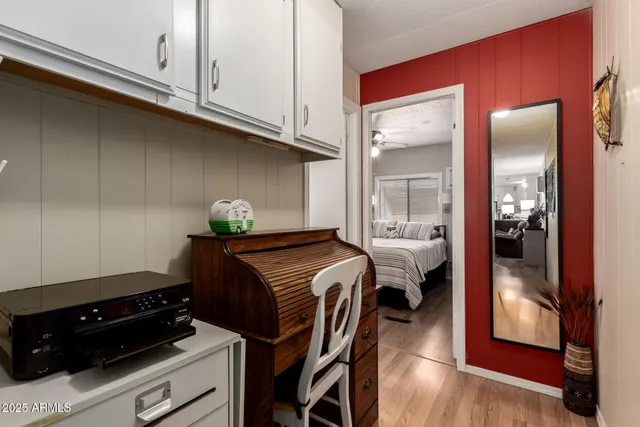 a view of storage and utility room