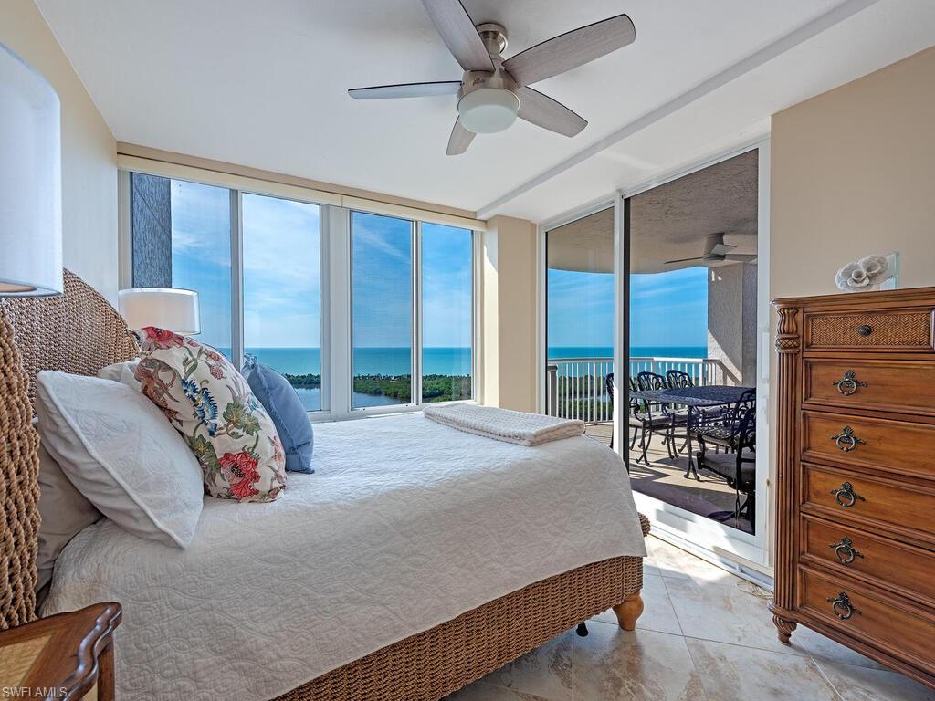 6849 Grenadier Boulevard, Unit 1803 Naples, FL 34108 - Photo 8 of 27 Guest Bedroom with Gulf views