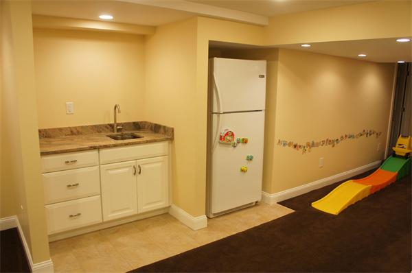 7 Pheasant Road Needham, MA 02492 - Photo 12 of 20 a bathroom with a granite countertop sink and a mirror