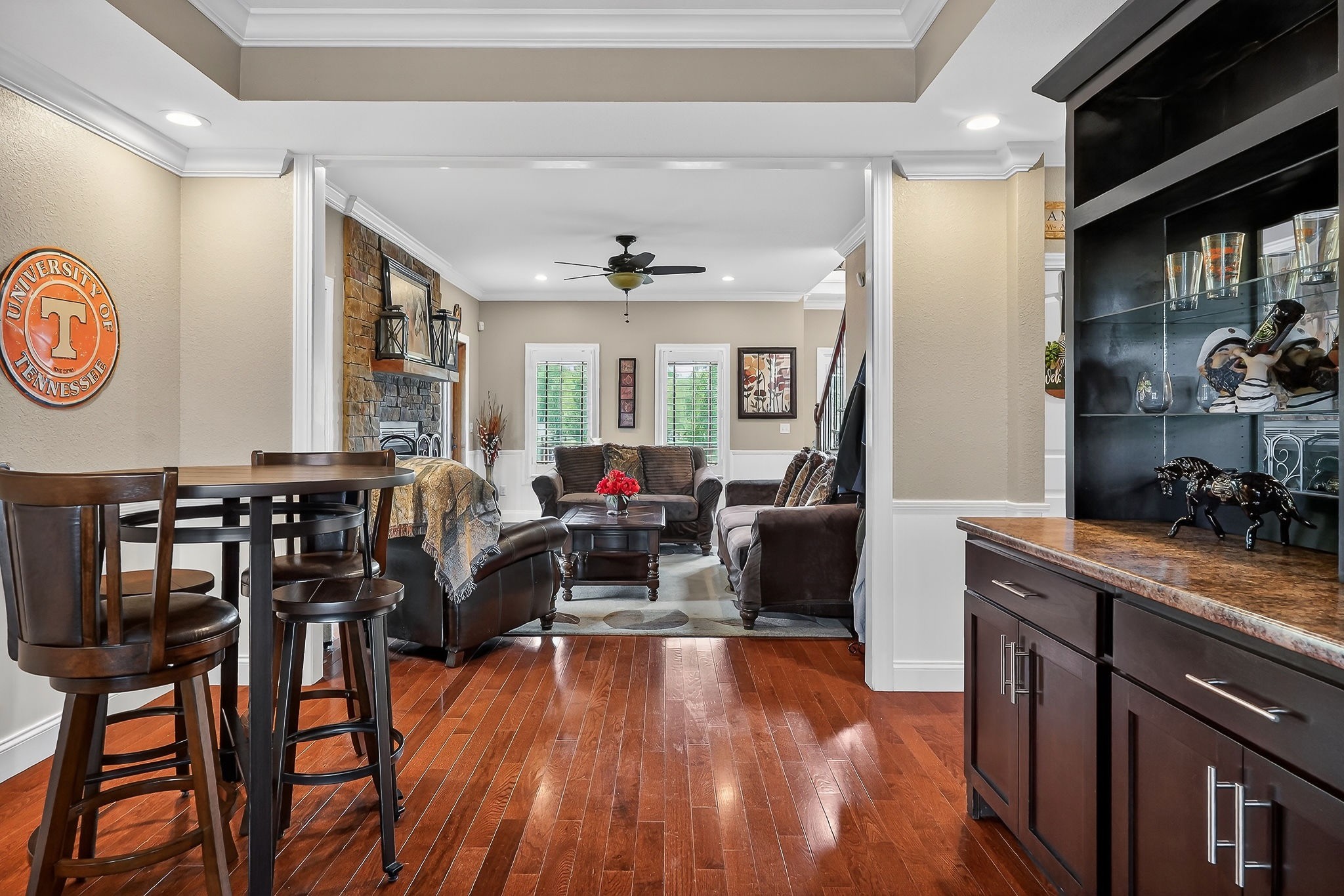 933 John Henry Lewis Road Dunlap, TN 37327 - Photo 29 of 100 a living room with furniture and wooden floor