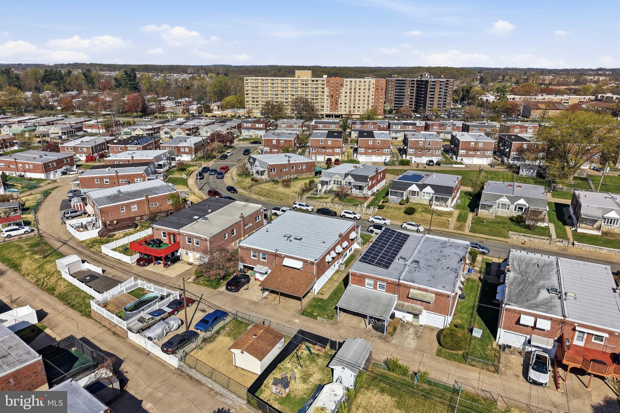 8931 Leonard Street Philadelphia, PA 19152 - Photo 49 of 52 an aerial view of a city