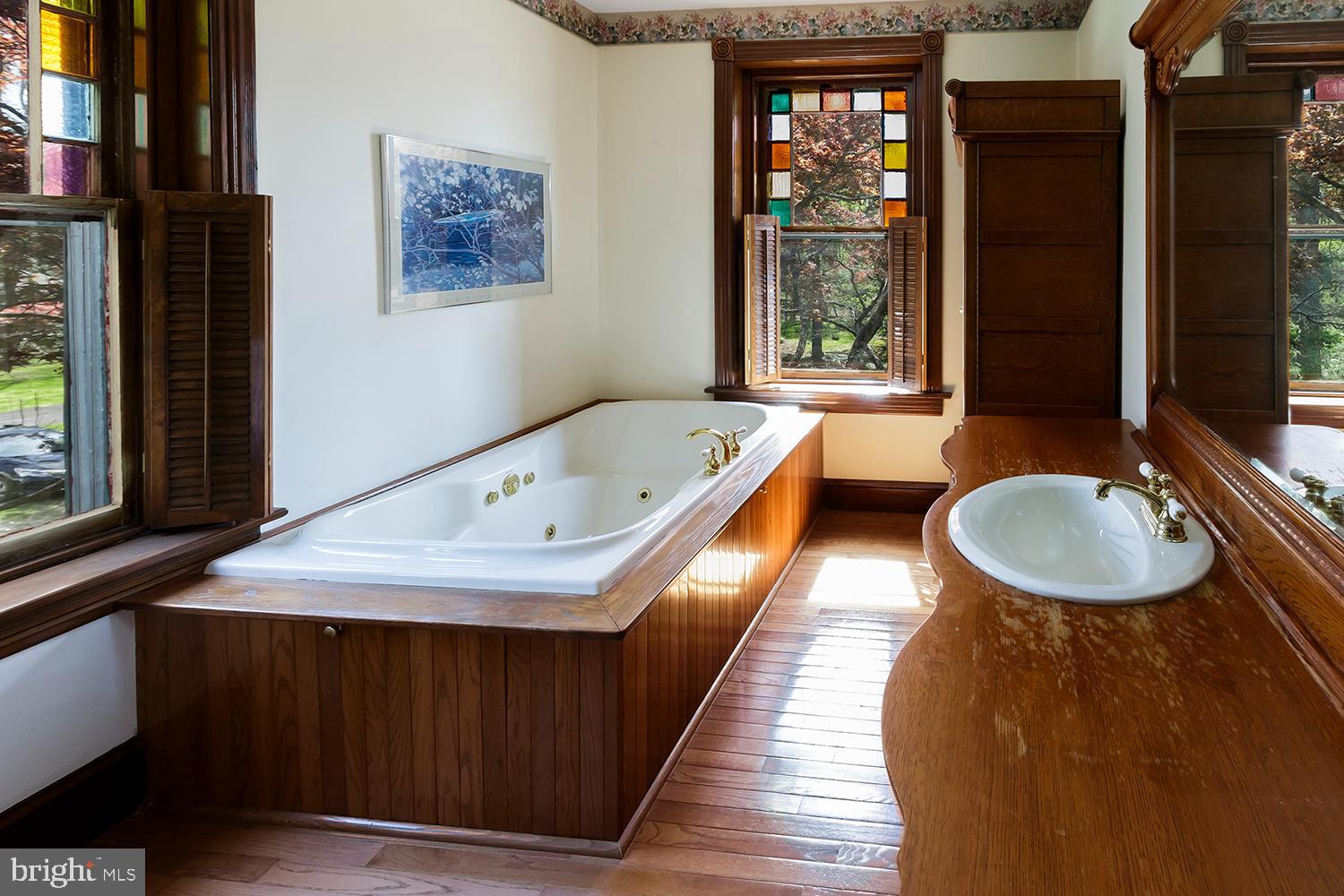 402 High Street Mount Holly, NJ 08060 - Photo 20 of 42 Full bath with jetted tub and shower stall