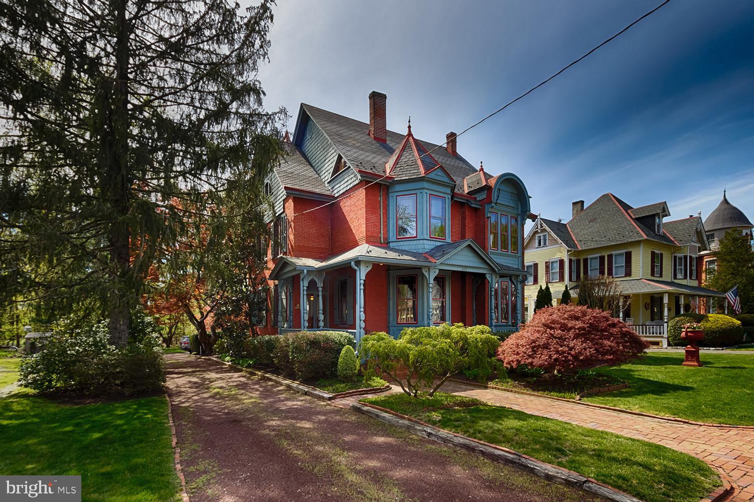 402 High Street Mount Holly, NJ 08060 - Photo 2 of 42 Stone driveway leads to plenty off street parking