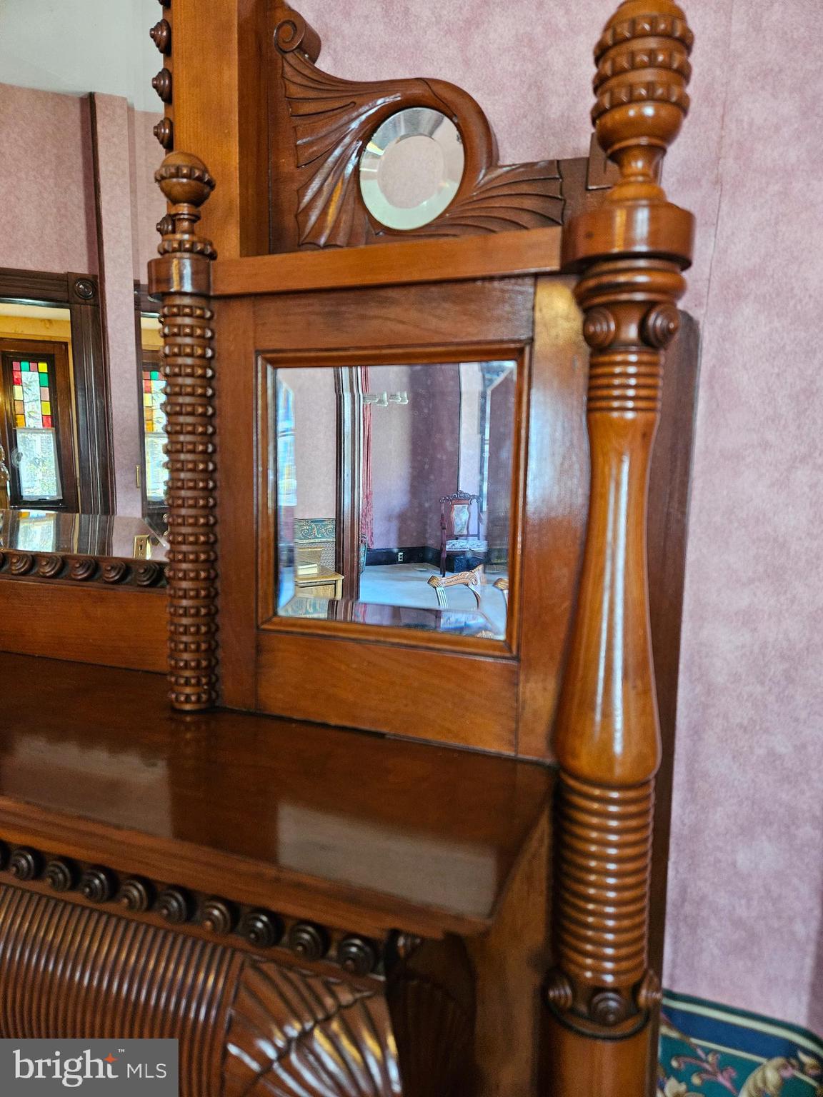 402 High Street Mount Holly, NJ 08060 - Photo 35 of 42 Fireplace mantle details