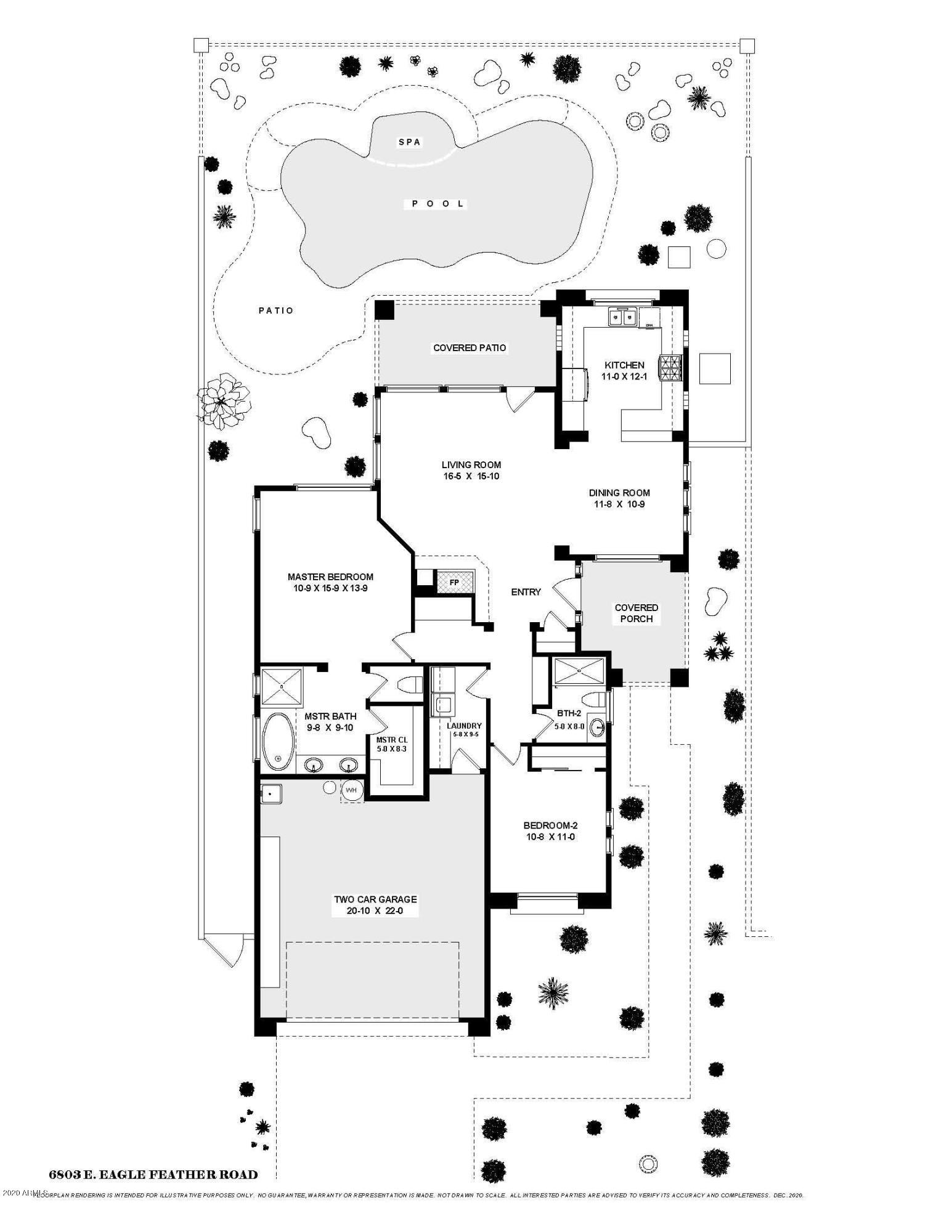 6803 East Eagle Feather Road Scottsdale, AZ 85266 - Photo 67 of 67 6803 E Eagle Feather Rd - Floor Plan