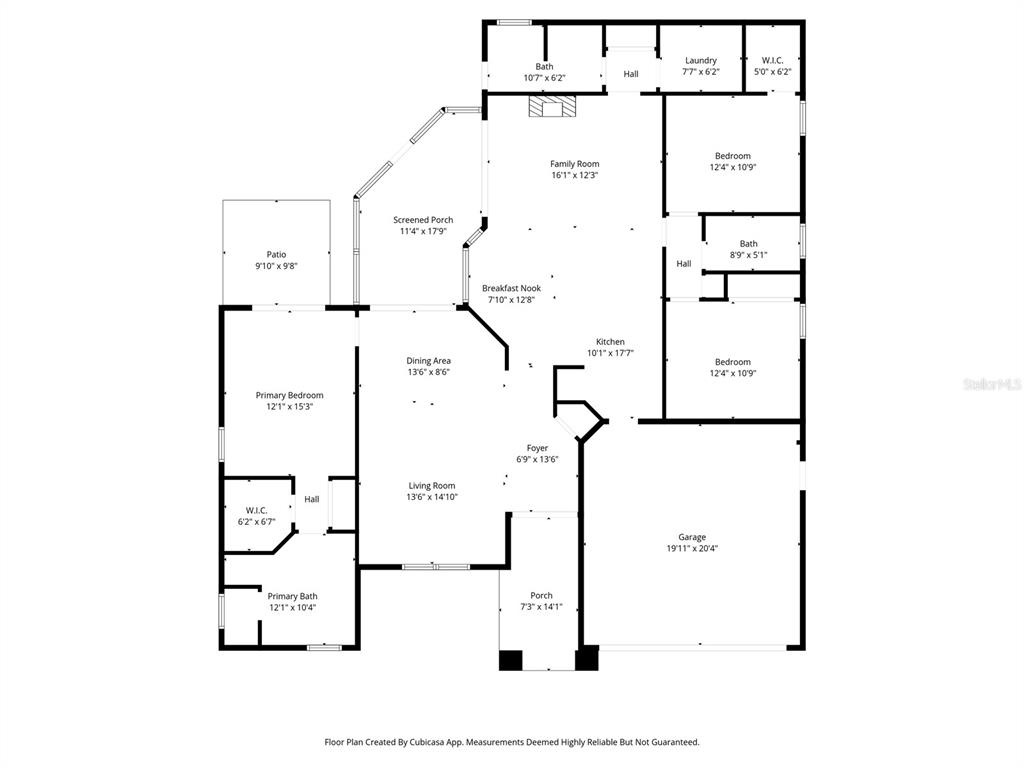 4401 Plumosa Street Spring Hill, FL 34607 - Photo 38 of 38 a picture of floor plan