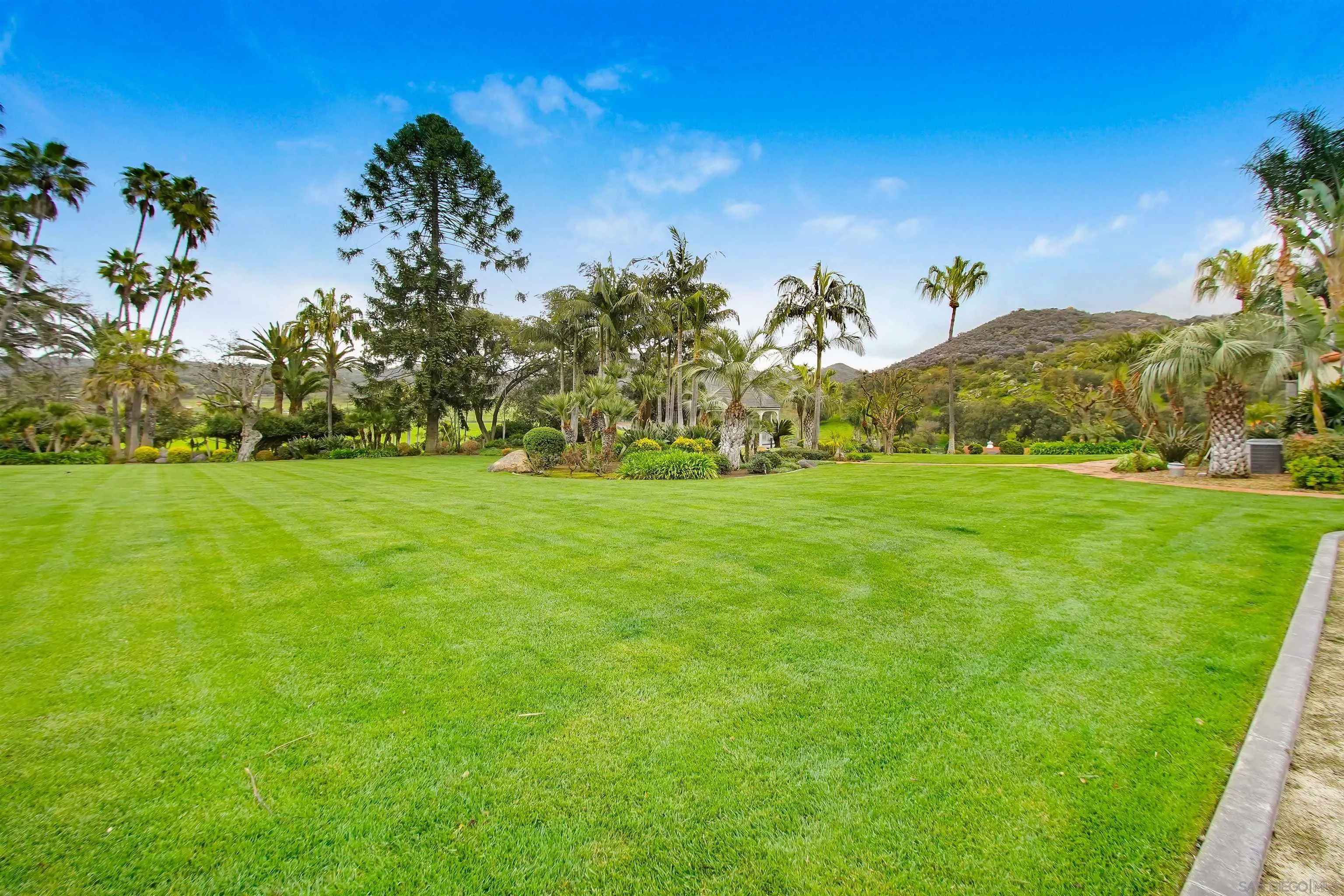 16757 Old Guejito Grade Road Escondido, CA 92027 - Photo 7 of 49 a backyard of a house with lots of green space