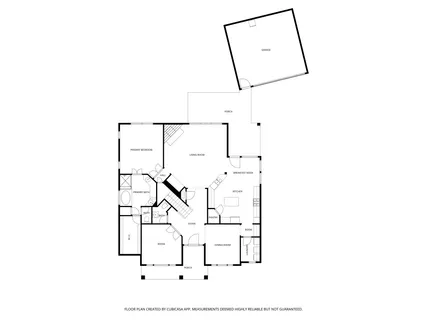 a picture of floor plan