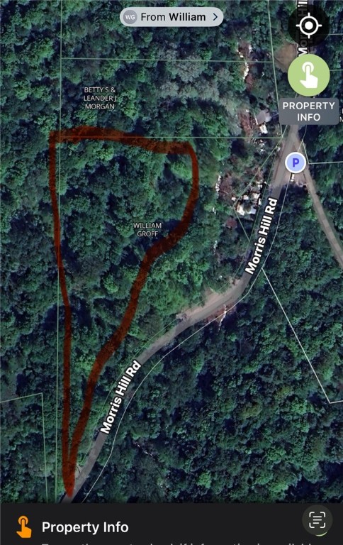 Hill Road Millport, NY 14864 - Photo 6 of 12 Red area marks flat land