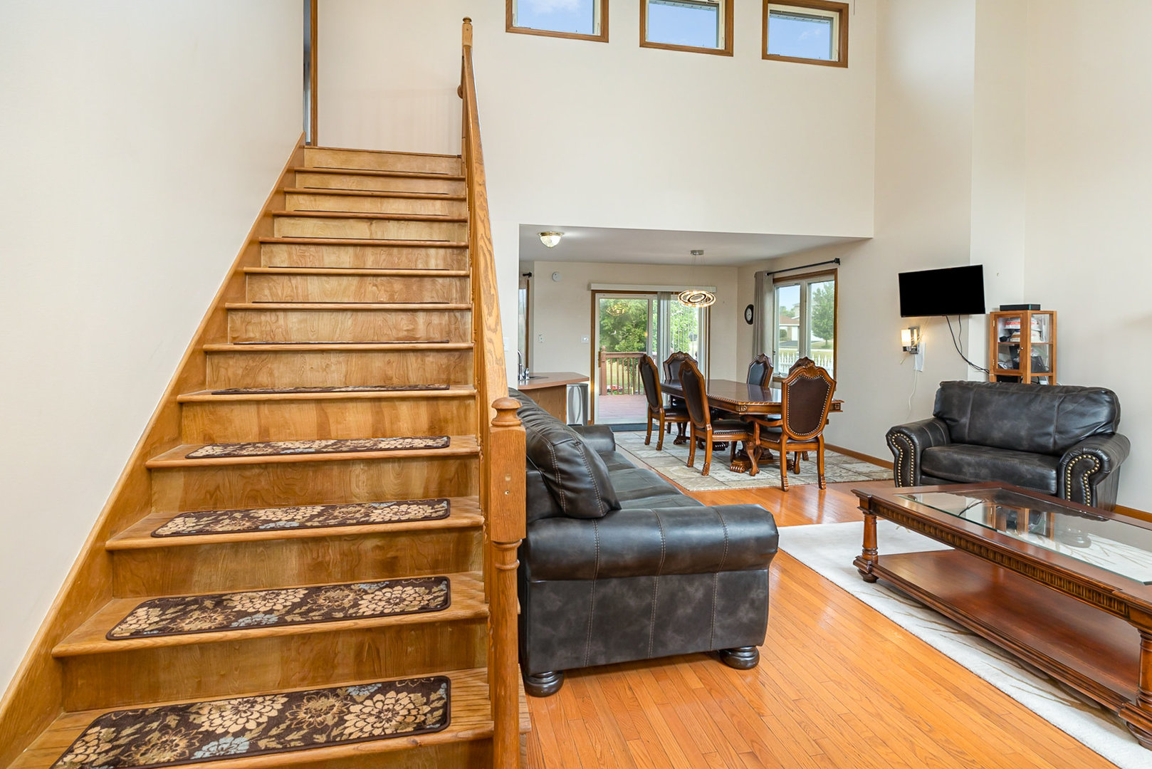 1560 Mallards Cove Beecher, IL 60401 - Photo 5 of 43 a living room with furniture and a wooden floor
