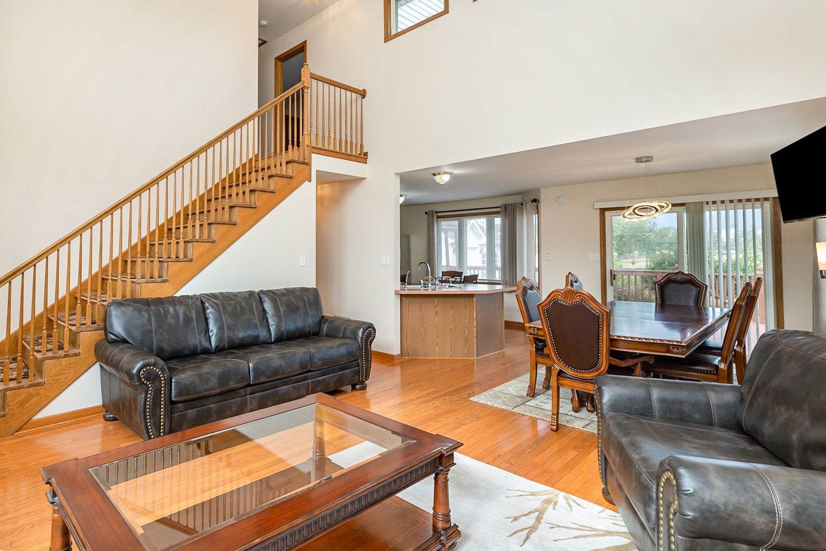 1560 Mallards Cove Beecher, IL 60401 - Photo 8 of 43 a living room with furniture ceiling fan and a window