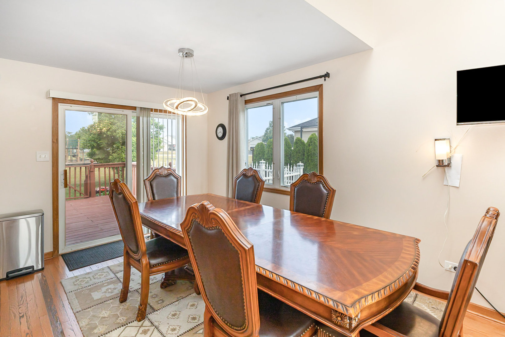 1560 Mallards Cove Beecher, IL 60401 - Photo 10 of 43 a view of a dining room with furniture window and outside view
